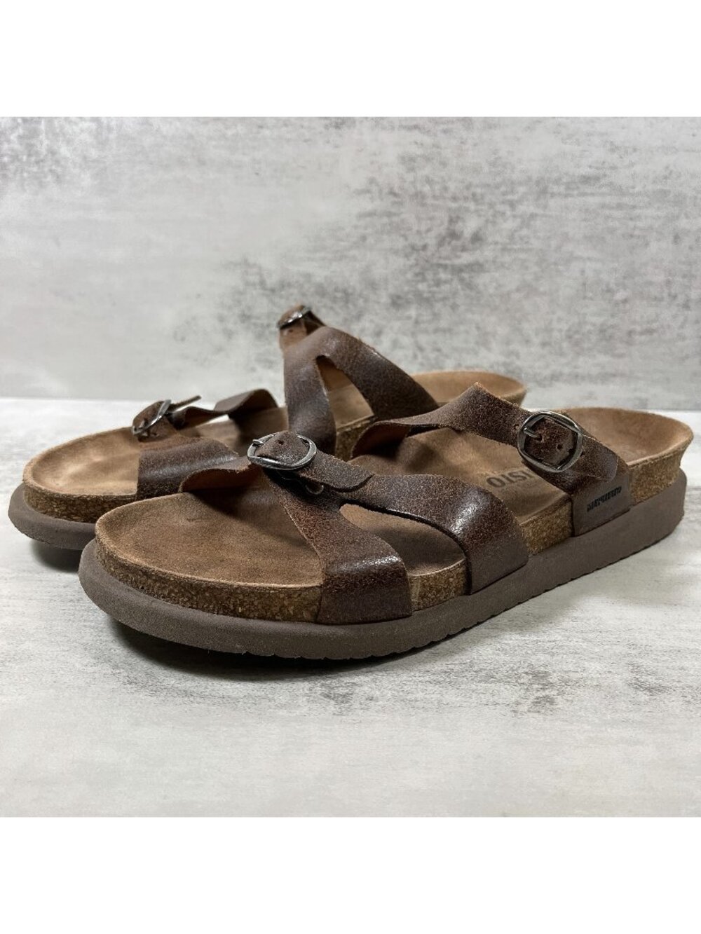 Mephisto Hannel Slide Sandals - Women's Size EU 40 / US 10 - Brown